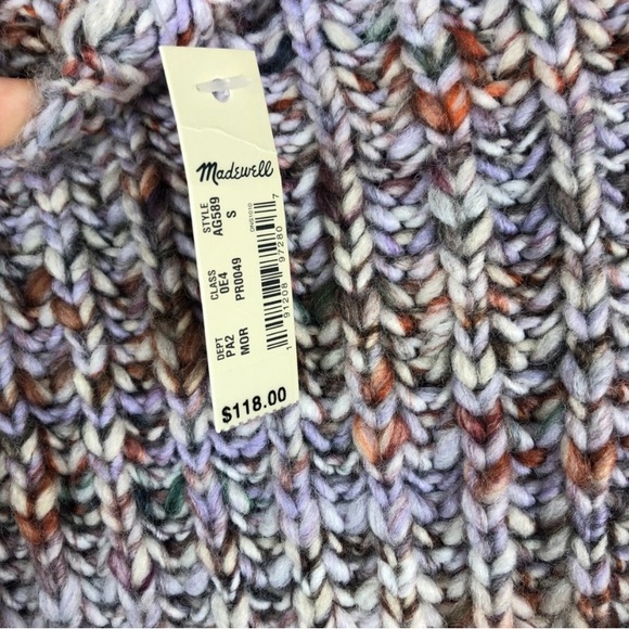 New Madewell Raynor mock neck sweater S - Picture 4 of 5